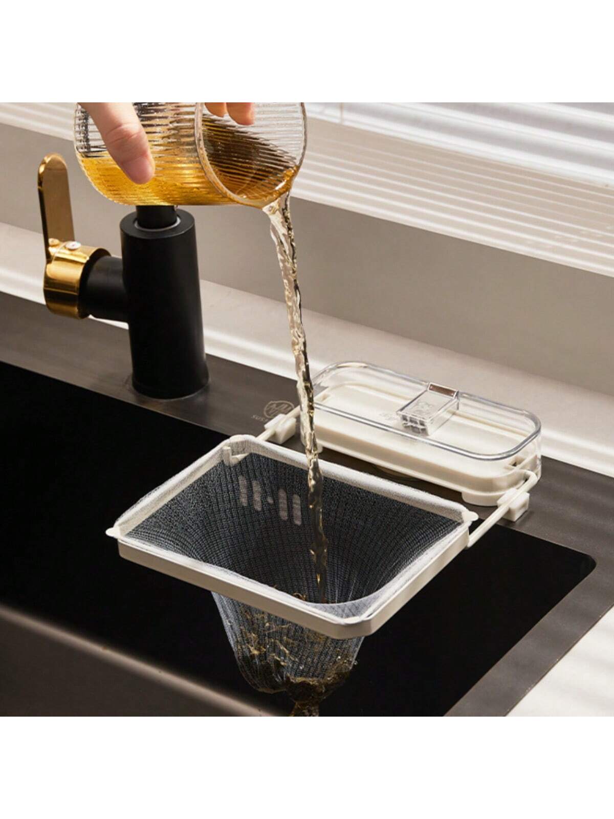 Kitchen Suction Cup Drain Rack