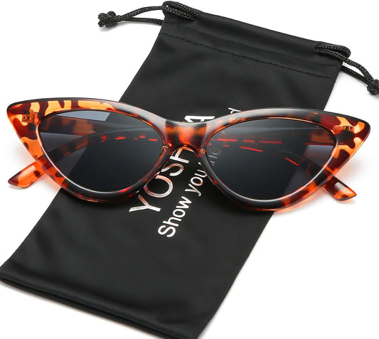 Cat Eye Sunglasses Plastic Frame