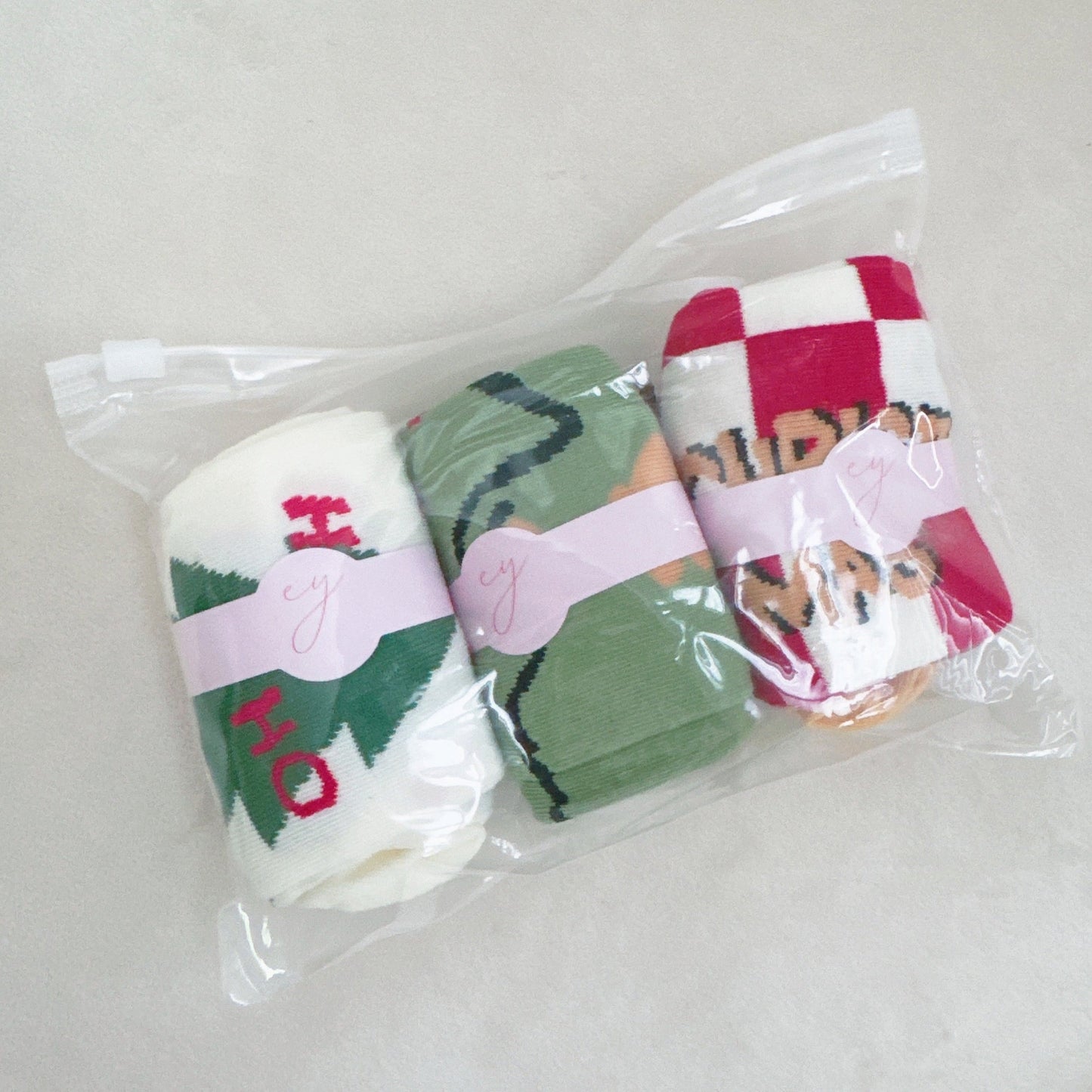 Premium 3-Pack Holiday Socks