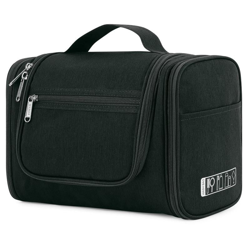 WANDF Large Hanging Toiletry Bag Travel Cosmetic Makeup Organizer Water-Resistant Shower Bathroom Bag