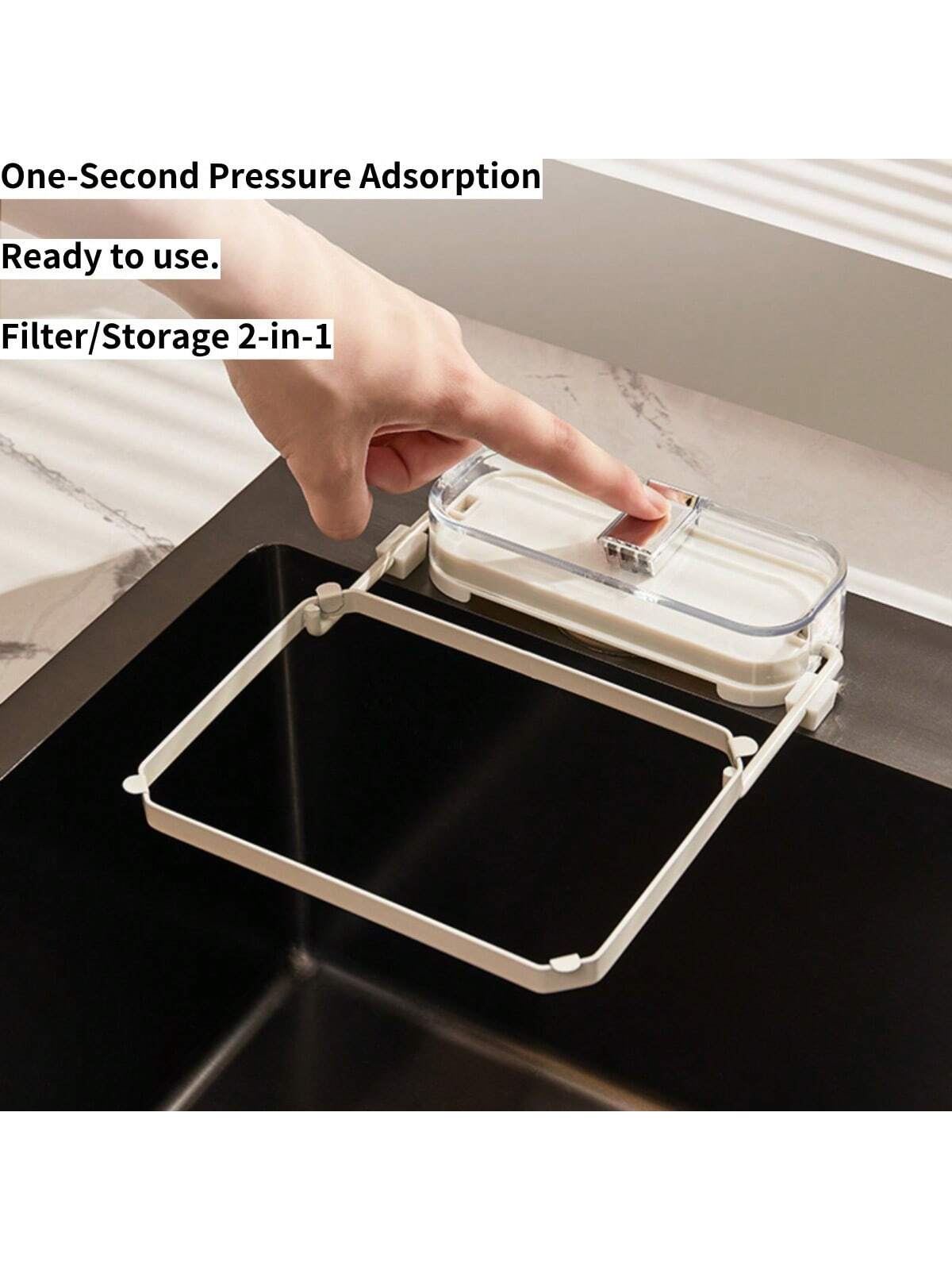 Kitchen Suction Cup Drain Rack