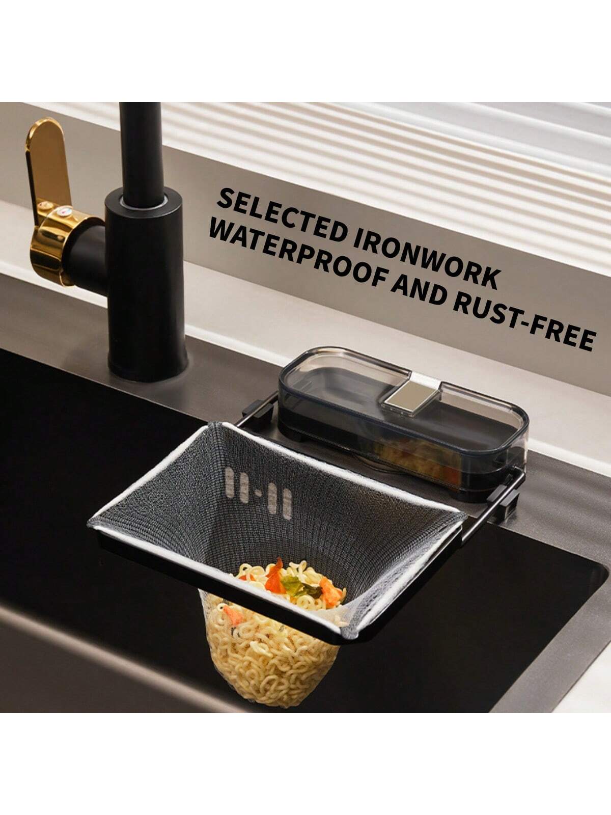 Kitchen Suction Cup Drain Rack