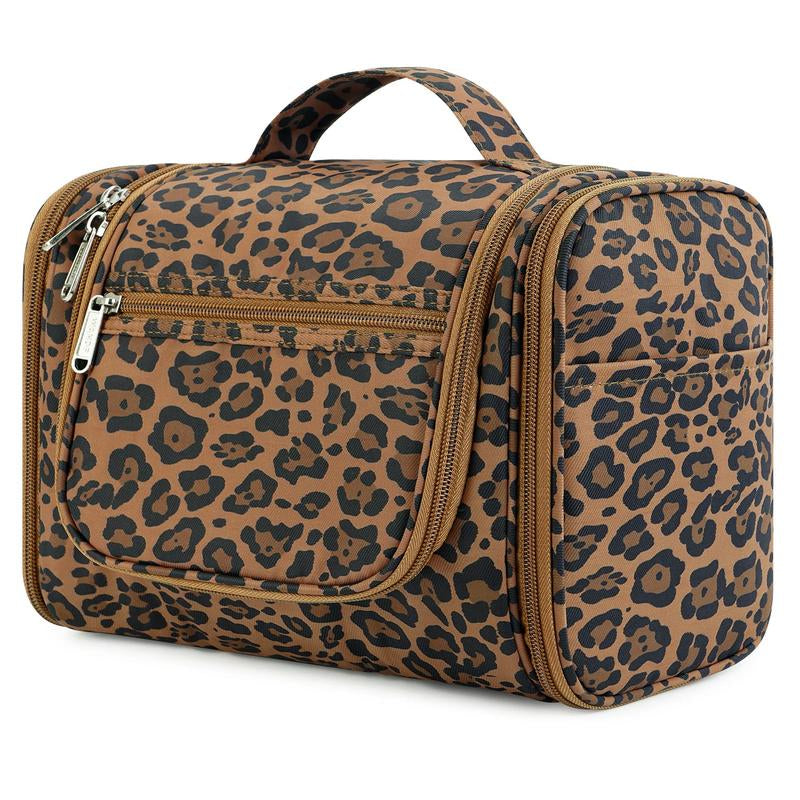 WANDF Large Hanging Toiletry Bag Travel Cosmetic Makeup Organizer Water-Resistant Shower Bathroom Bag