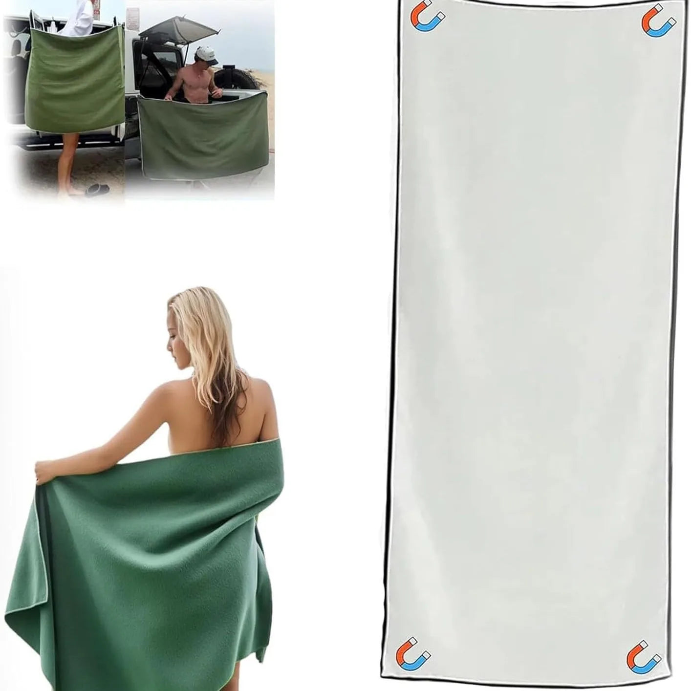 Magnetic Towel Multifunctional Outdoor