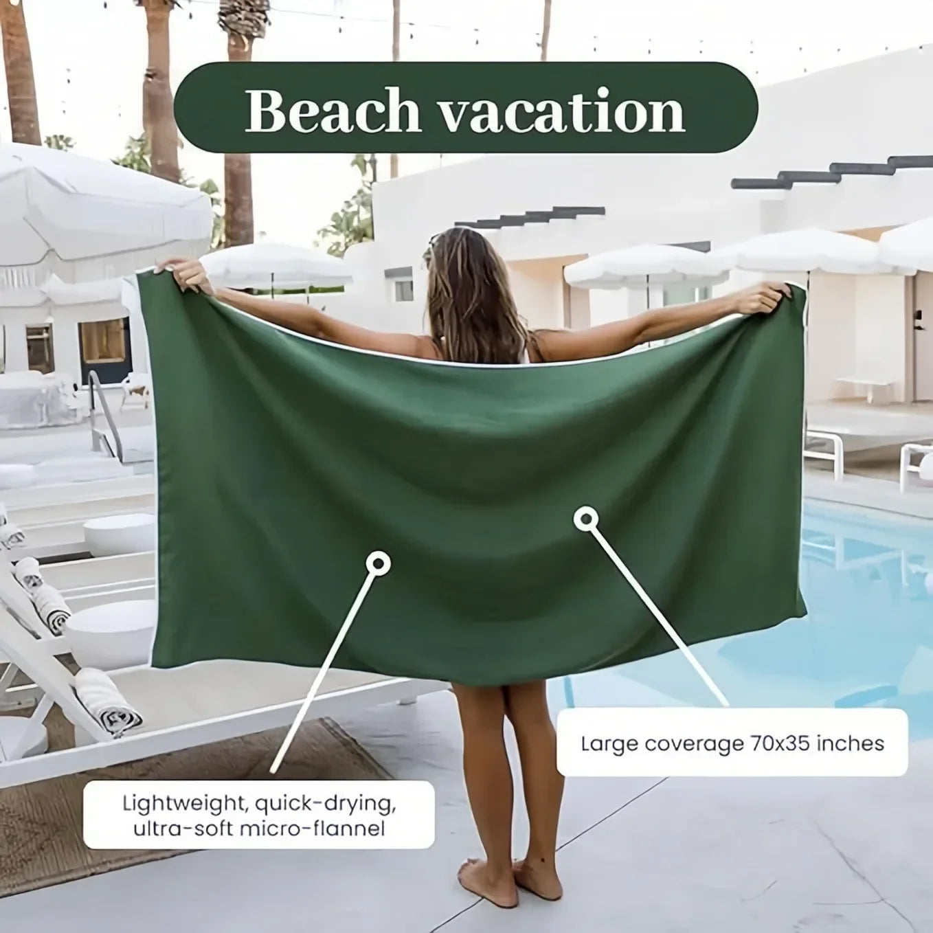 Magnetic Towel Multifunctional Outdoor