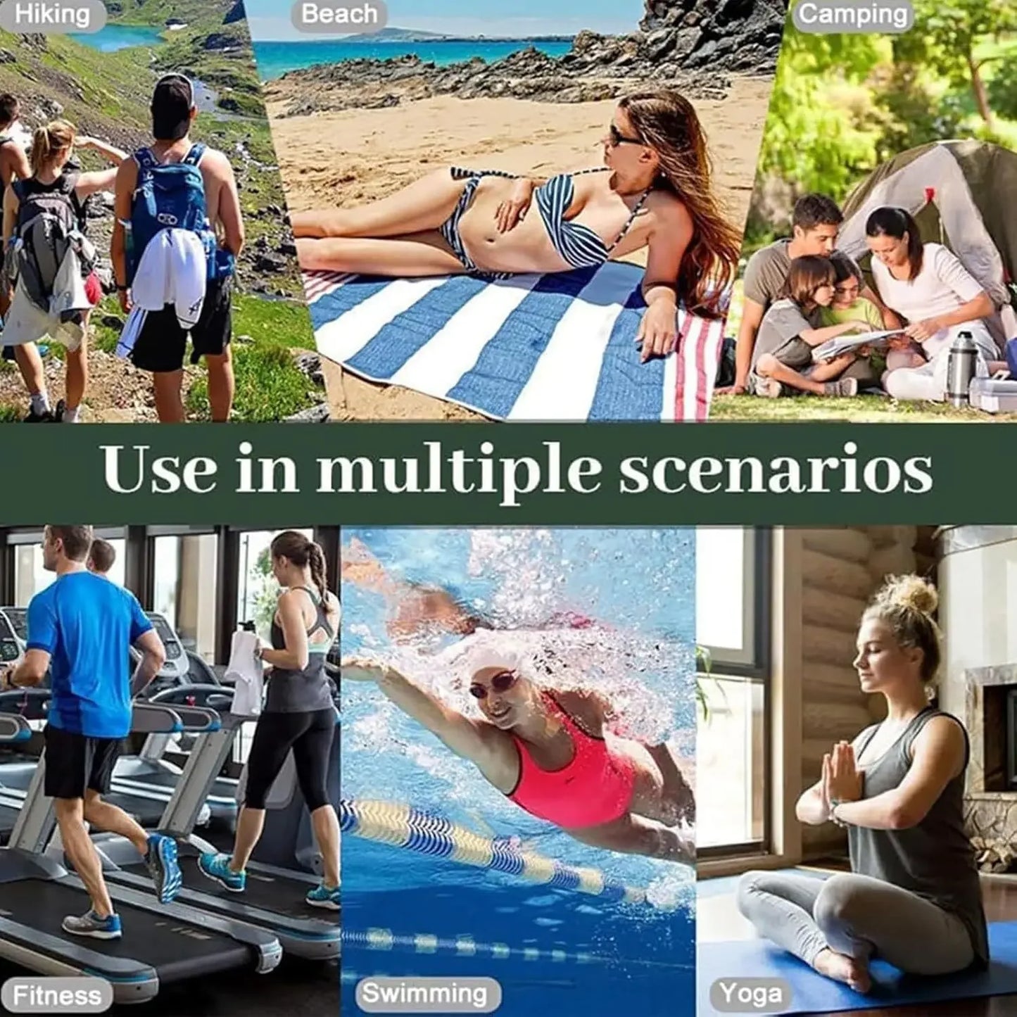 Magnetic Towel Multifunctional Outdoor