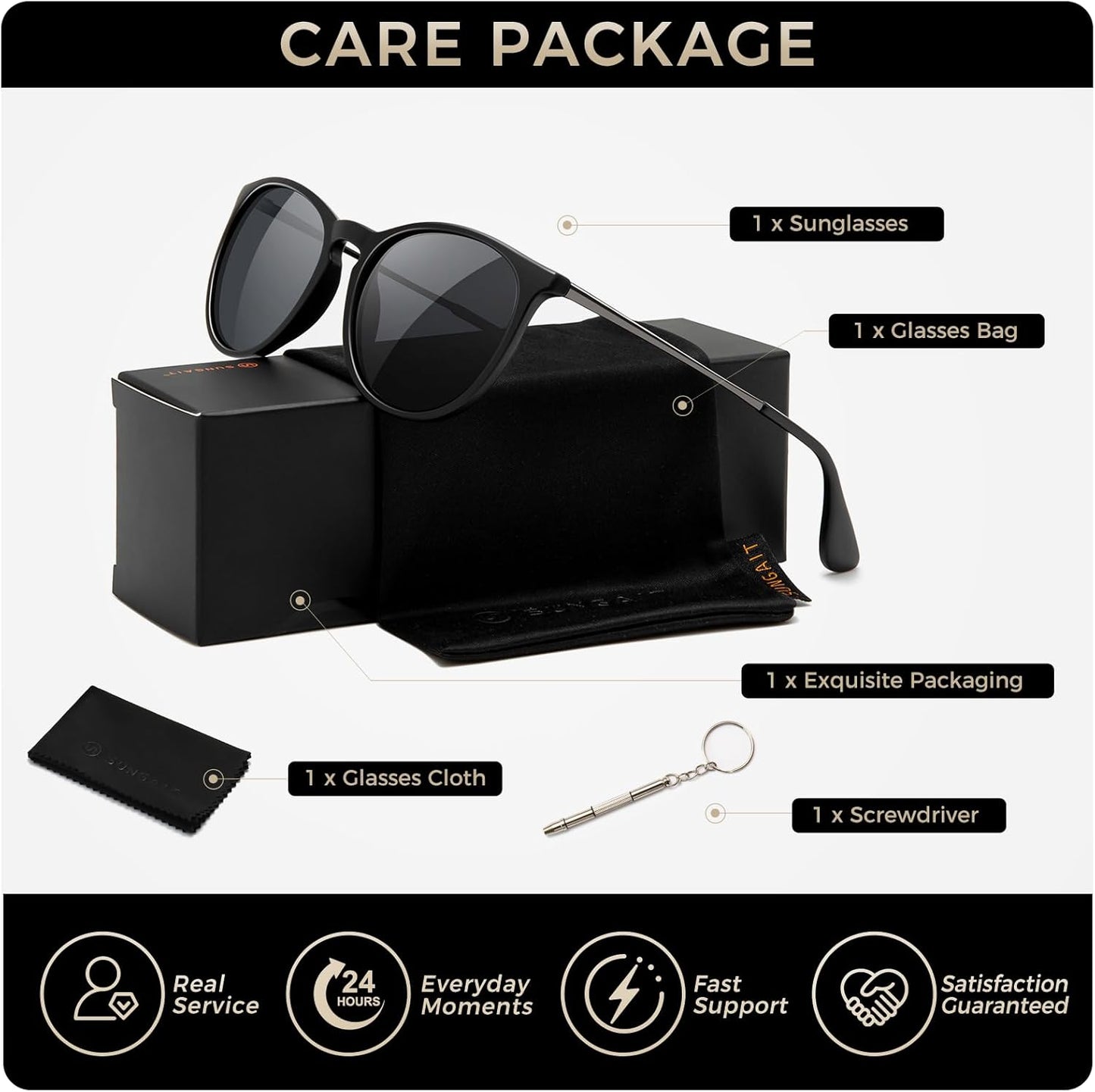 Premium Vintage round Sunglasses for Women