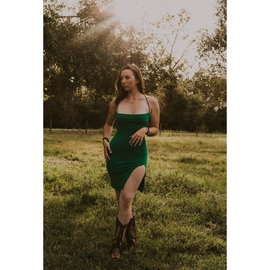 Hunter'S Green Dress